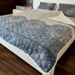 Viktorija set frotir/pamuk prekrivač Azure