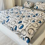 Posteljina Blue eye Viktorija 200x220cm