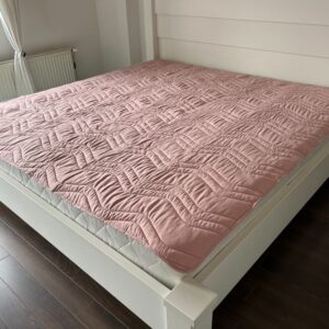 Prekrivač letnji A3 200x200cm Puder roze