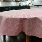 Stolnjak Okrugli 150cm cm Pink lotos