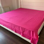 Čaršav Ranforce francuski ležaj Ciklama