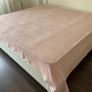 Pamučni prekrivač Summer  Pink boja