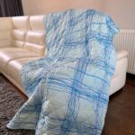 Prekrivač mikrofiber Light blue za singl ležajeve