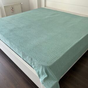 Pamučni prekrivač Summer Svetlo zelena boja