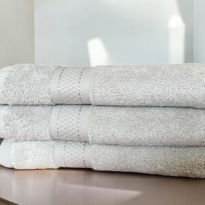 Peškir Vestio textiling 50x100cm Svetlo sivi