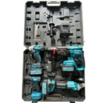 Komplet Aku 4u1 - Udarni odvijač, brusilica, šrafilica, bušilica sa čekićem