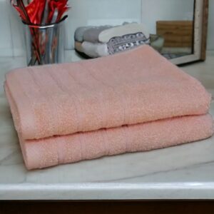 Peškir Indy 50x100cm 550g/m2 Bordura Kajsija