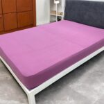 Čaršav Flanel Ljubičasta boja 140cmx200cm/25cm