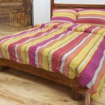 Posteljina Mikrofiber roze boja 200x200cm