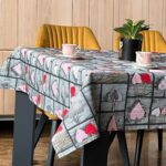 Stolnjak 150x150cm Srce dezen