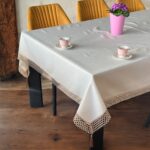 Stolnjak Milje 160x220cm Braon/bela boja