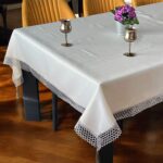 Stolnjak Milje 160x220cm Sivo/bela boja