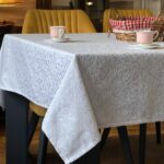 Stolnjak Kitchen Nova 150x160cm Bela boja A8