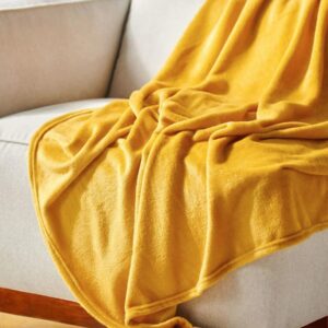 Ćebe Soft One 150x200cm Oker