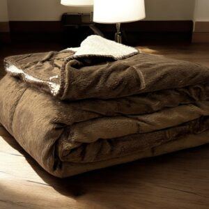 Ćebe Braon/Bela boja 150x200cm A14