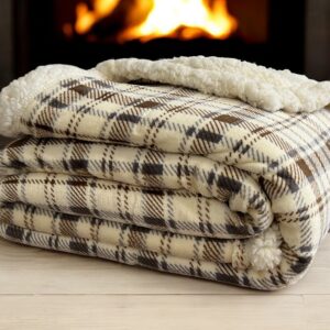 Ćebe Braon/Bež boja 150x200cm A9