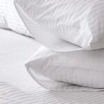 Jastučnica Damast  60x80cm Bela boja Linije