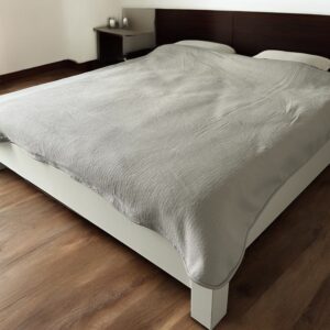 Ćebe Glat Bahar 165x220cm Siva boja