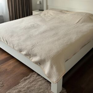 Ćebe Glat Bahar 165x220cm Krem boja