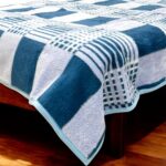 Ćebe Blue/White 200x200cm