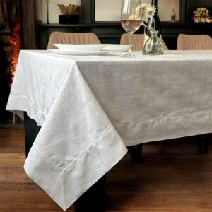 Stolnjak Gizem Bela boja 160x300cm