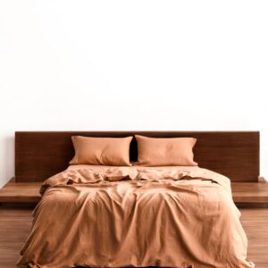 Posteljina Šifon 200x200cm Kajsija boja