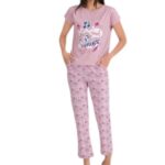 Ženska pidzama-komplet M veličina Music