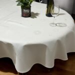 Stolnjak Okrugli 150cm Snowflakes white