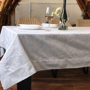 Stolnjak Nerry Bela boja 160x220cm