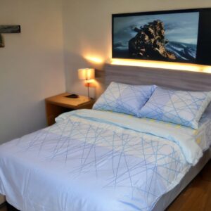 Posteljina Damast Dalia 150x200cm Svetlo Plava boja