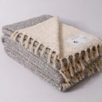 Fleker-prekrivač garnitura Dva lica (trosed-dvosed-fotelja) Grey