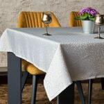 Stolnjak Viktorija 140x220cm Tamno siva boja