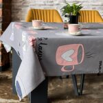 Stolnjak 150x150cm Coffee dezen