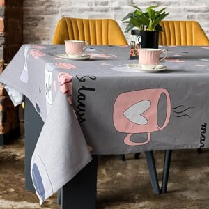 Stolnjak 150x150cm Coffee dezen