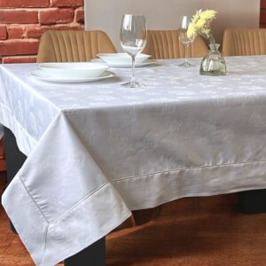 Stolnjak Nisan Bela boja 160x220cm