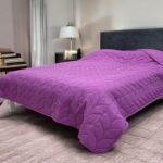 Prekrivač B1 210x230cm Tamno ljubičasta boja