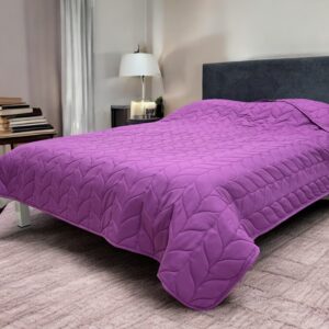 Prekrivač B1 210x230cm Tamno ljubičasta boja