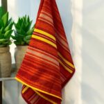 Peškir Stock 90x50cm Dezen S15 Narandzasta/Žuta boja