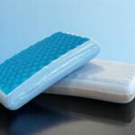 Jastuk Wave 60x40x14cm sa plavim gelom za hladjenje