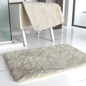 Kupatilski set prostirki – Prljavo bela