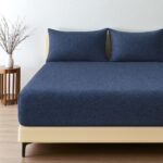 Čaršav Flanel 140x200cm+25cm Teget boja