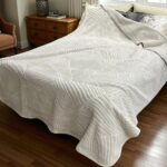 Ćebe Merinos 220x160cm A6 List Bež boja