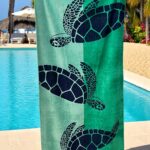 Peškir "Morske kornjače" – 100% Pamuk, 160x85cm A36