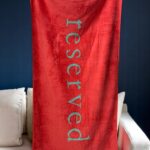 Peškir "Reserved" – 100% Pamuk, 160x80cm A34