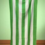 Plažni peškir "Lime Stripe" 160x83 cm – 100% pamuk A12