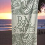 Plažni peškir “Riviera Maison – Love Summer” – 83x160 cm, 100% pamuk A19