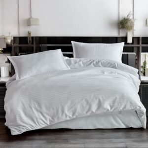 Set od satena-Posteljina 200x220cm Beyaz