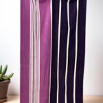 Plažni peškir "Lila Dark" – 90x160 cm, 100% pamuk B11