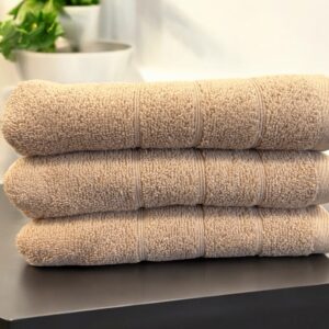 Peškir Bordura 50x100cm 550g/m2 Kapućino boja Indy