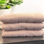 Peškir Bordura 50x100cm 550g/m2 Puder Roze boja Indy